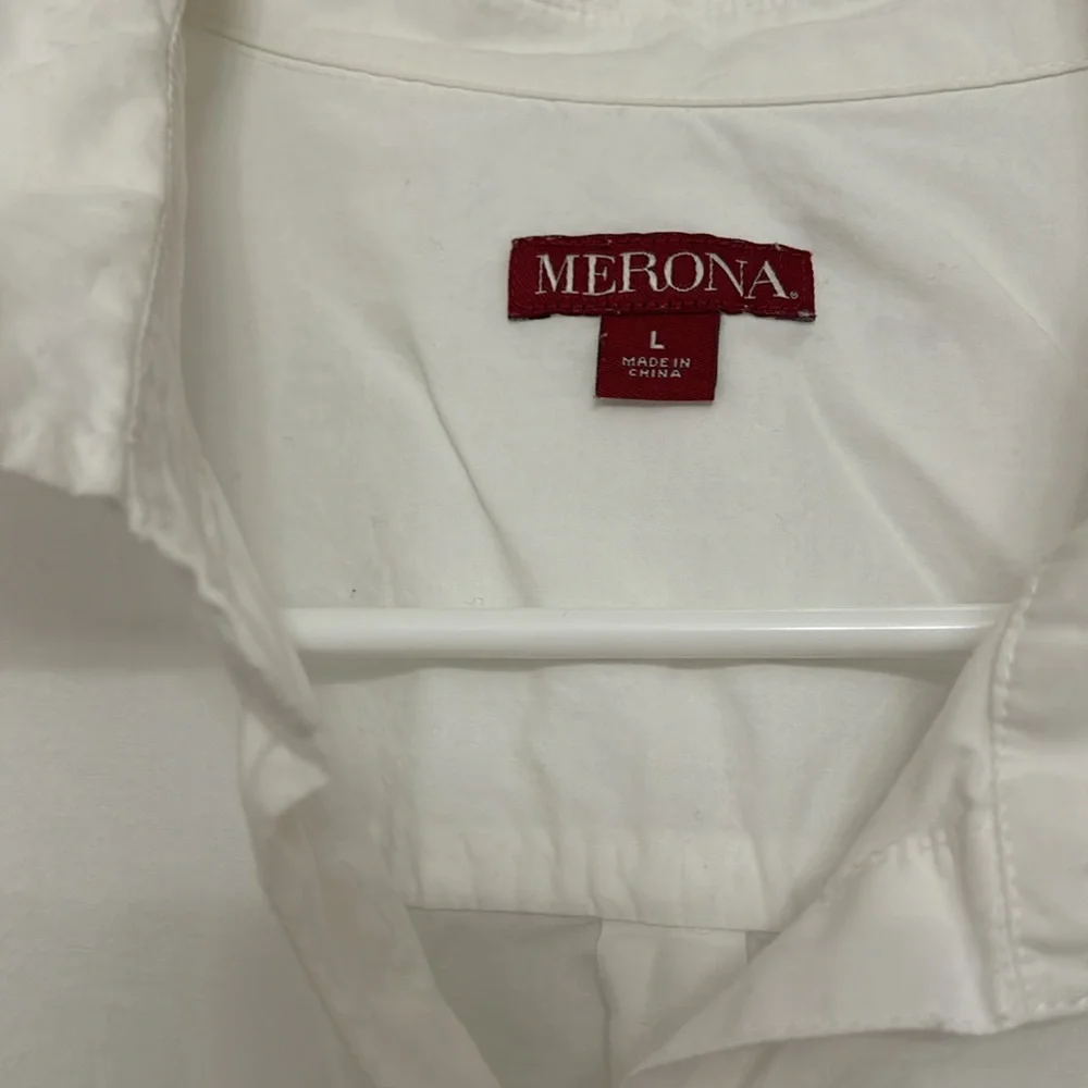 Women’s Longsleeve Button down Blouse - Picture 2 of 4